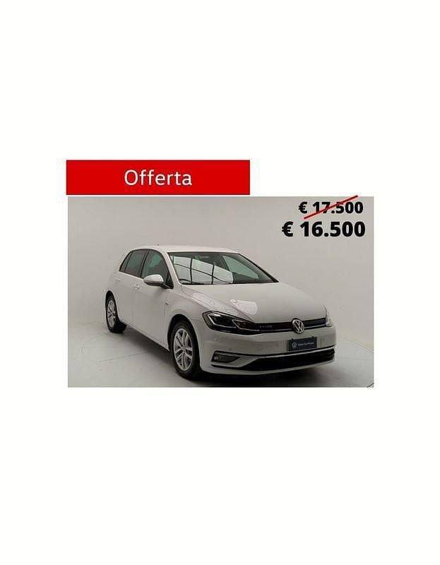 Usata VW Golf VIII Executive 131 CV (96 kW) 2020 Pure white Utilitaria