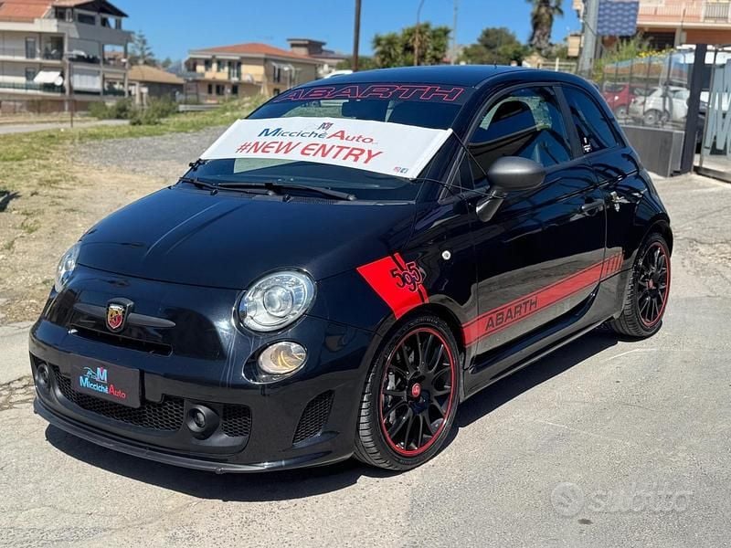 Usata Abarth 595 Competizione 180 CV (132 kW) 2015 Nero Berlina