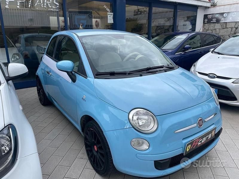 Usata Fiat 500 Sport 95 CV (69 kW) 2011 Blu Berlina