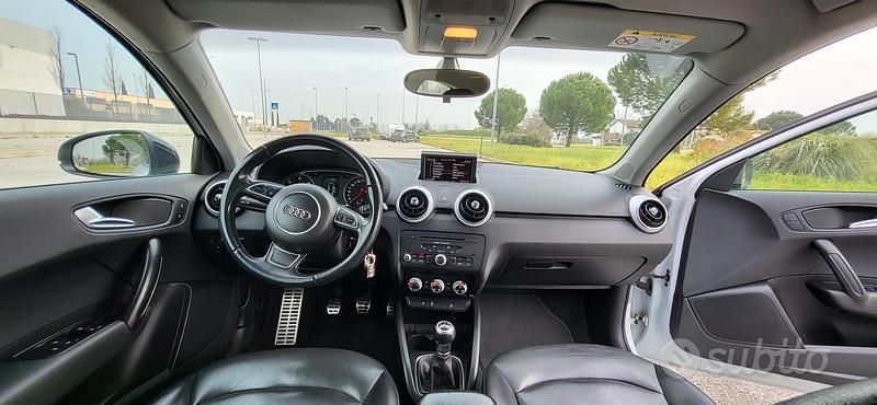 Usata Audi A1 S-Line 2014 Bianco Utilitaria