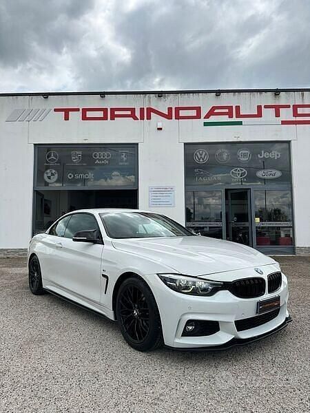 Usata BMW 420 M Sport 190 CV (139 kW) 2017 Bianco Cabrio