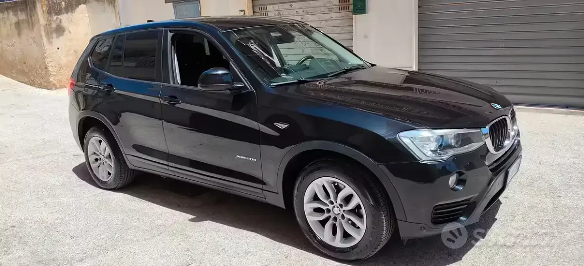 Usata BMW X3 190 CV (139 kW) 2017 Nero SUV