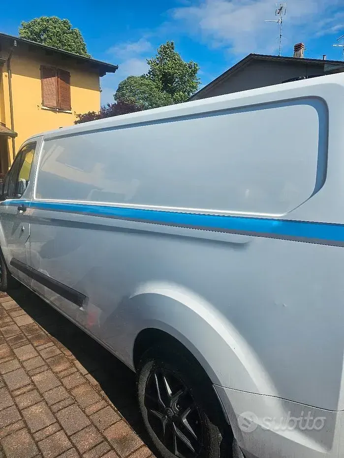 Usata Ford Transit Custom 131 CV (96 kW) 2019 Bianco Berlina