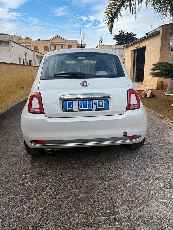 Usata Fiat 500 69 CV (50 kW) 2018 Bianco Utilitaria