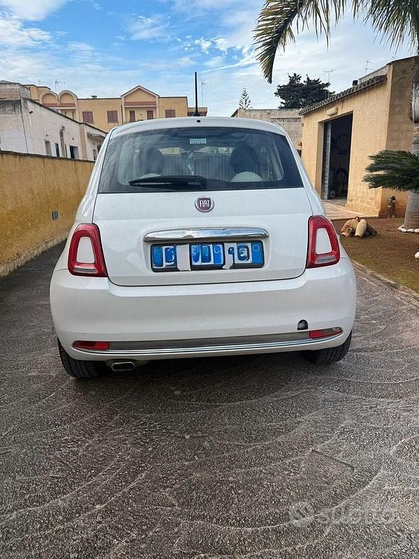 Usata Fiat 500 2018 Bianco Utilitaria