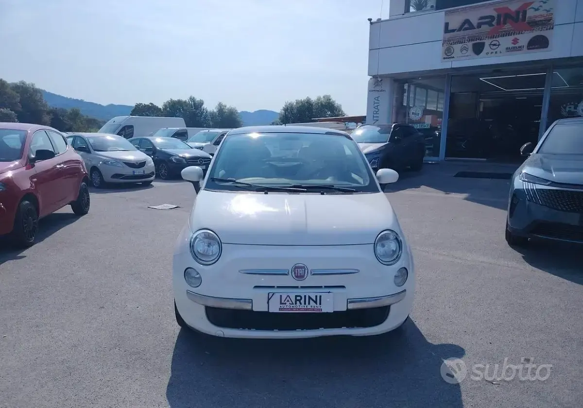 Usata Fiat 500 69 CV (50 kW) 2014 Bianco Berlina