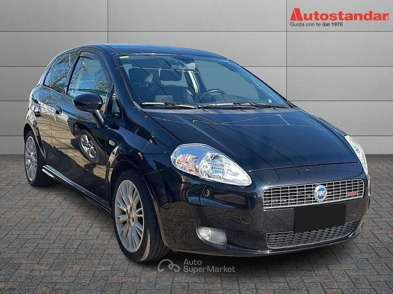 Usata Fiat Grande Punto Sport 90 CV (66 kW) 2007 Nero Utilitaria