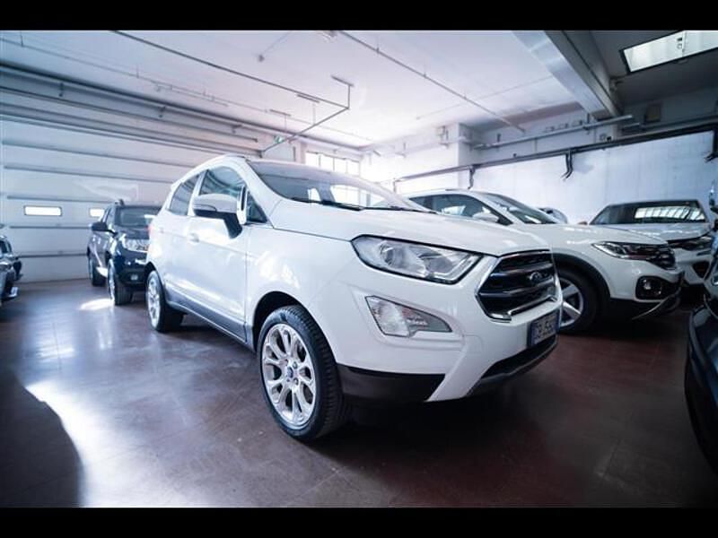 Usata Ford Ecosport Titanium S 125 CV (91 kW) 2020 Bianco SUV