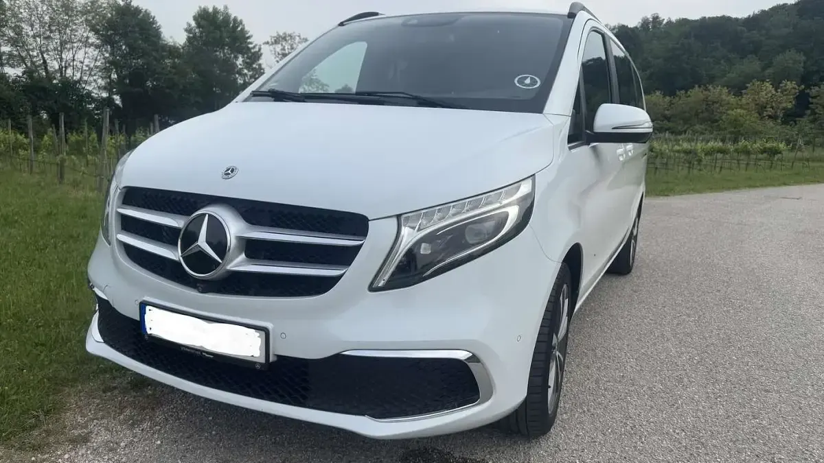 Usata Mercedes V250 Avantgarde Edition 190 CV (139 kW) 2021 Bianco Monovolume