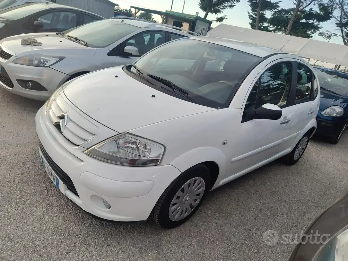 Usata Citroën C3 60 CV (44 kW) 2010 Bianco Berlina