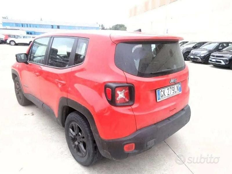 Usata Jeep Renegade Longitude 131 CV (96 kW) 2022 Rosso SUV