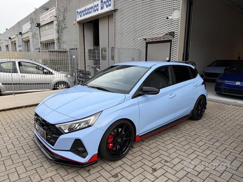 Usata Hyundai i20 N Performance 204 CV (150 kW) 2023 Azzurro Berlina