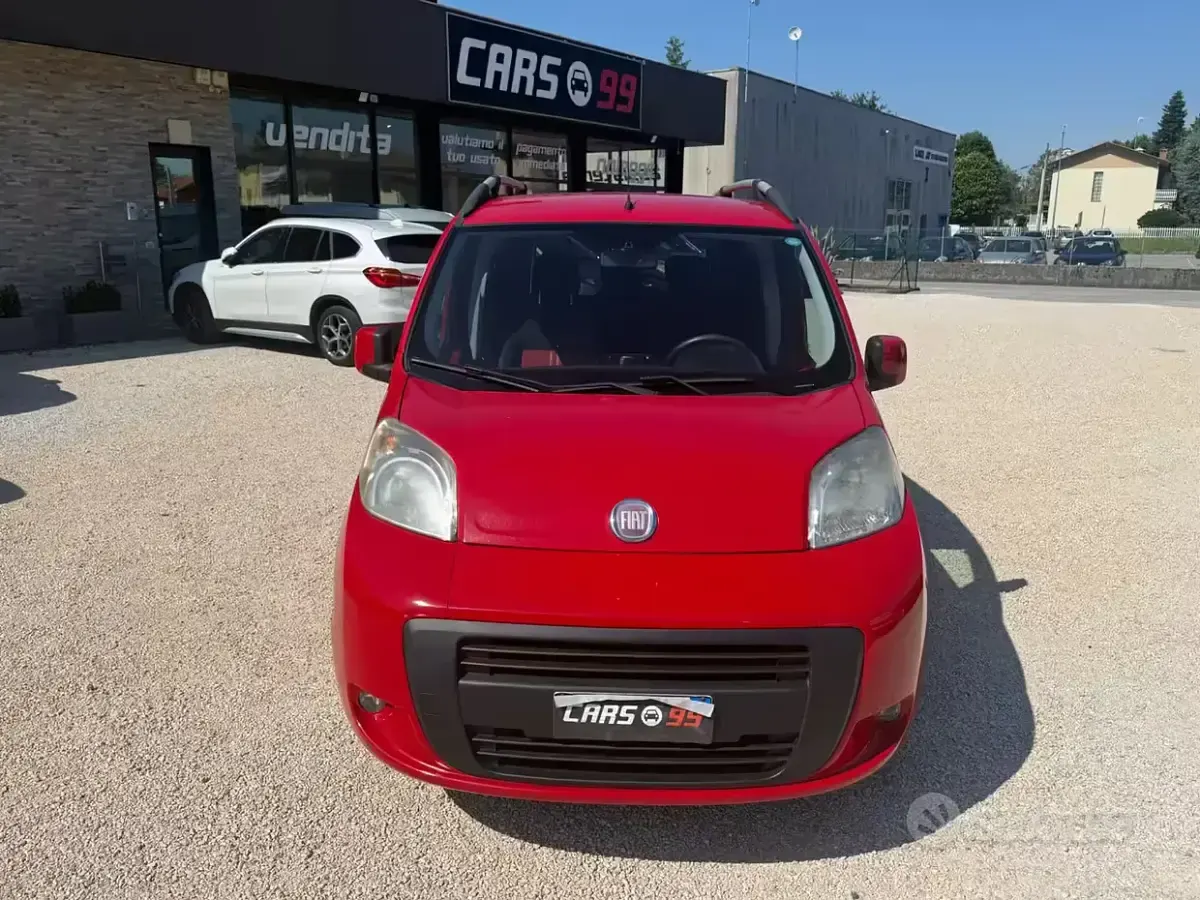 Usata Fiat Qubo Dynamic 77 CV (56 kW) 2014 Rosso Monovolume