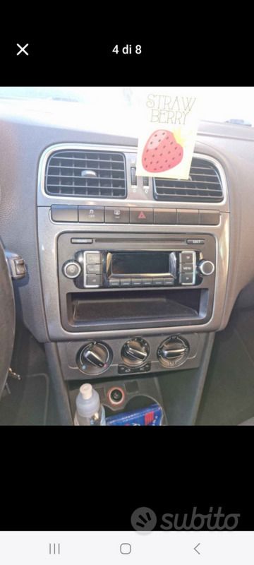 Usata VW Polo 90 CV (66 kW) 2013 Grigio Berlina