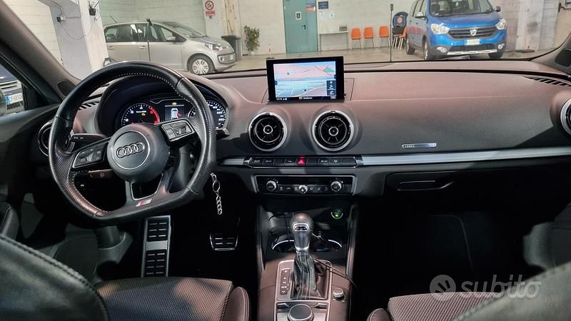Usata Audi A3 S-Line 150 CV (110 kW) 2016 Grigio Berlina