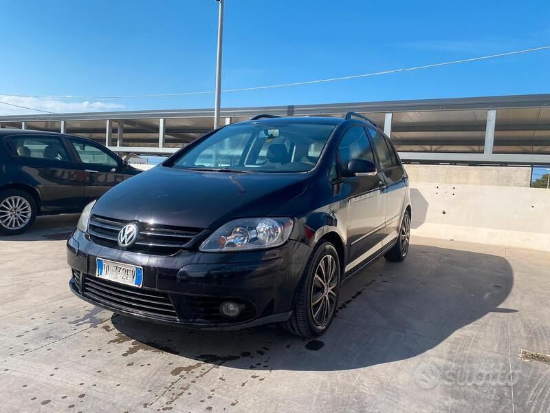 Usata VW Golf Plus 105 CV (77 kW) 2008 Nero Monovolume