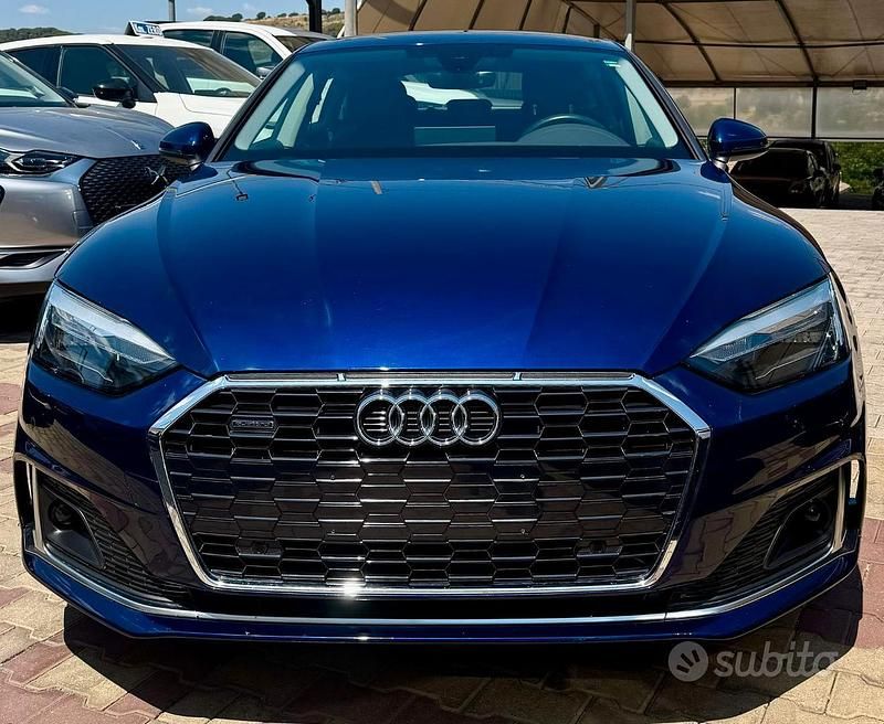 Usata Audi A5 Sportback 204 CV (150 kW) 2022 Blu Utilitaria
