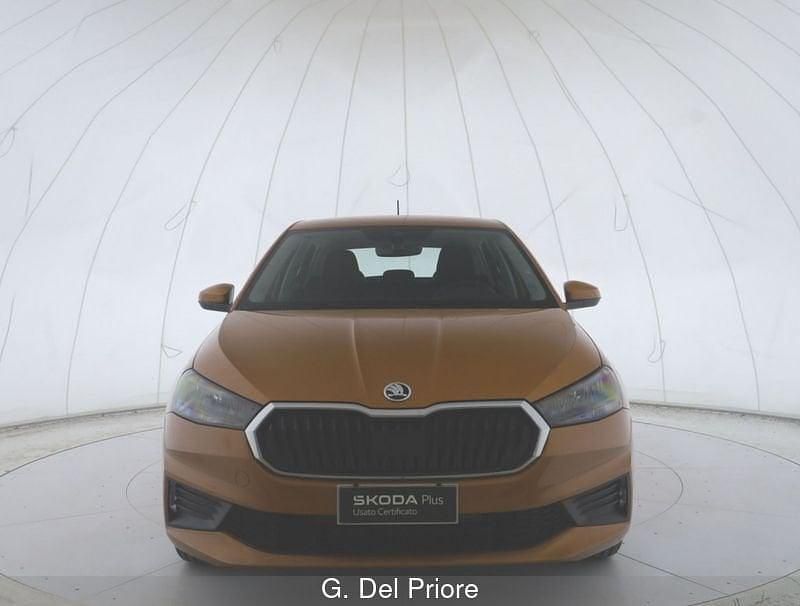 Usata Skoda Fabia Ambition 65 CV (47 kW) 2022 Giallo Utilitaria