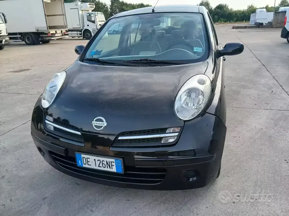 Usata Nissan Micra 80 CV (58 kW) 2008 Nero Berlina