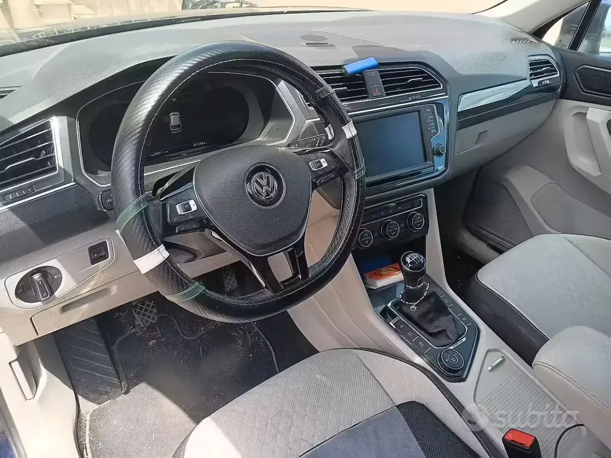 Usata VW Tiguan 150 CV (110 kW) 2017 Blu SUV
