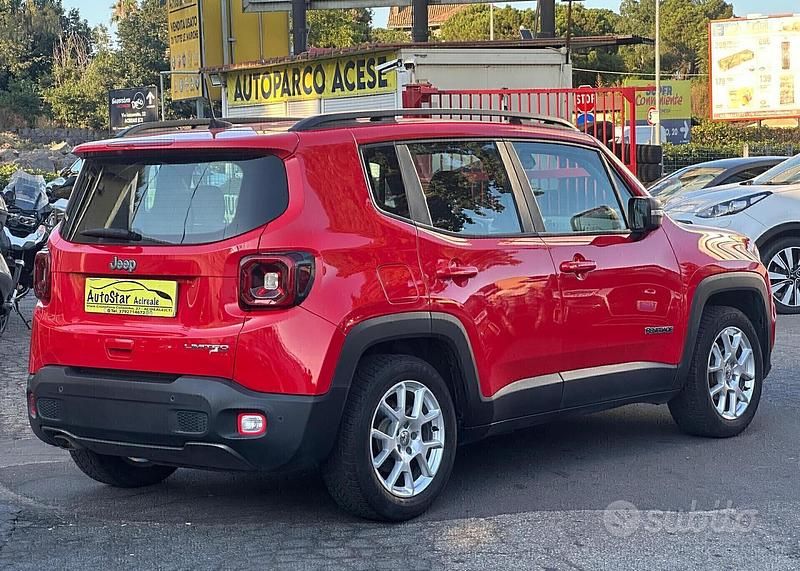 Usata Jeep Renegade Limited 120 CV (88 kW) 2019 Rosso SUV
