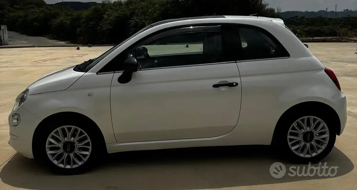 Usata Fiat 500 Dolcevita 69 CV (50 kW) 2019 Bianco Berlina