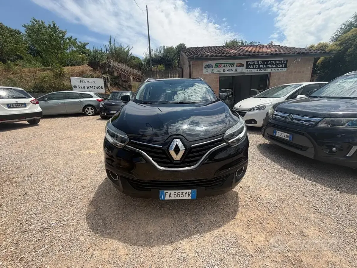Usata Renault Kadjar Life 110 CV (80 kW) 2015 Nero SUV