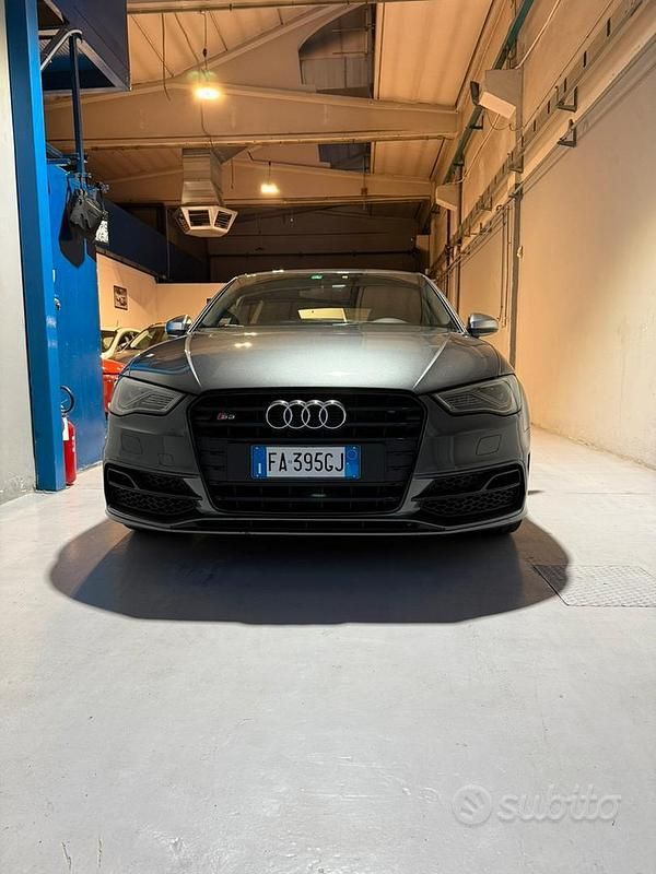 Usata Audi S3 Ambiente 300 CV (220 kW) 2015 Grigio Berlina