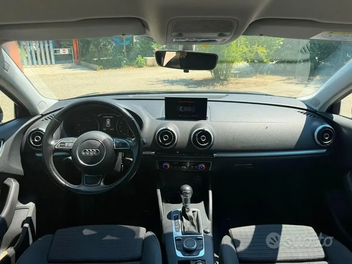 Usata Audi A3 150 CV (110 kW) 2016 Nero Berlina