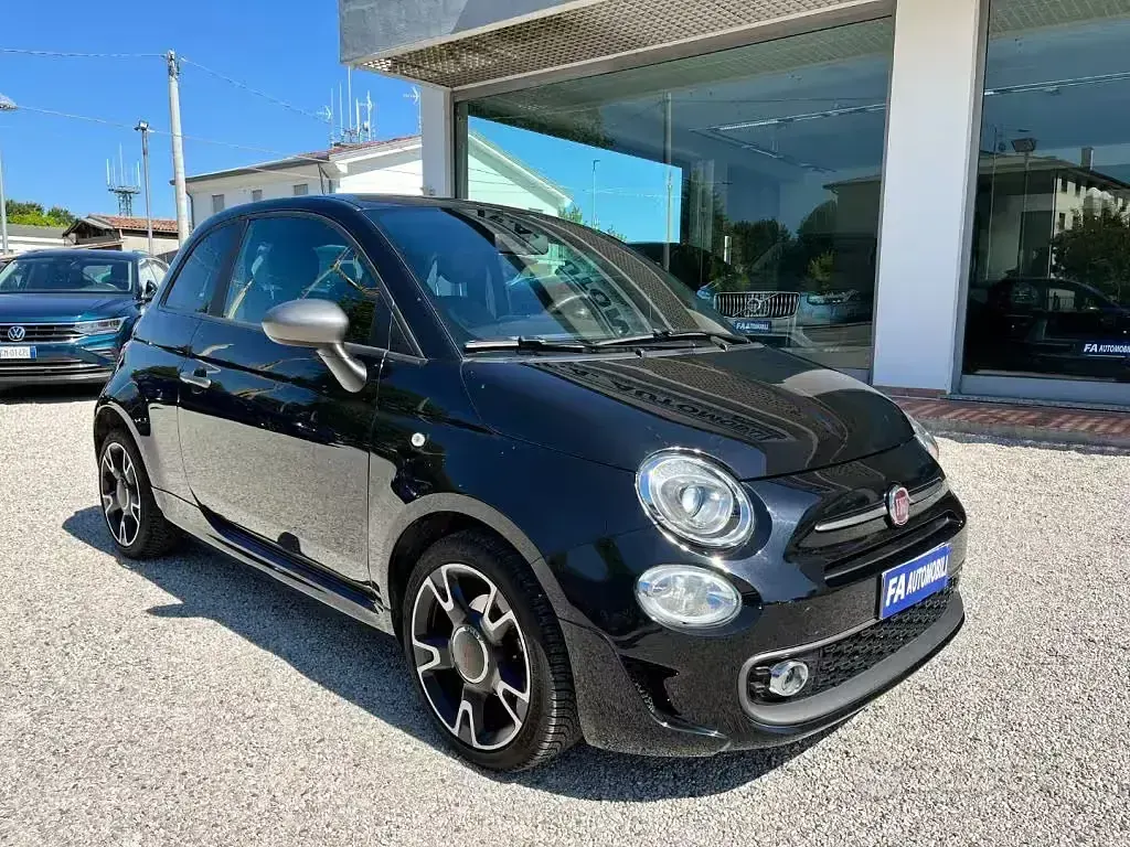 Usata Fiat 500 Sport 69 CV (50 kW) 2019 Nero Utilitaria