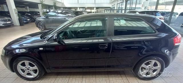 Usata Audi A3 Ambiente 105 CV (77 kW) 2007 Nero Utilitaria