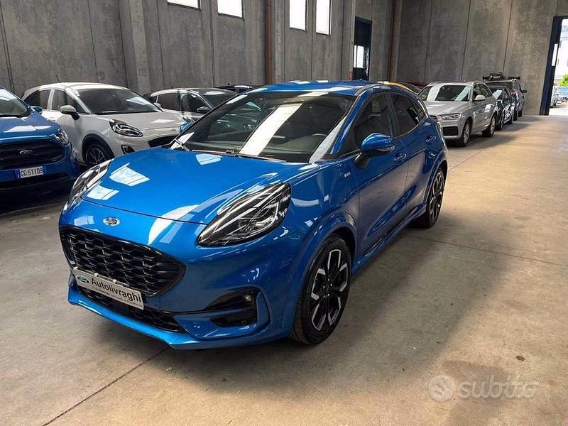 Blu metallizzato Usata 2021 Ford Puma ST-Line X SUV | 17.950 € (Buon prezzo) - Immagine 1/4