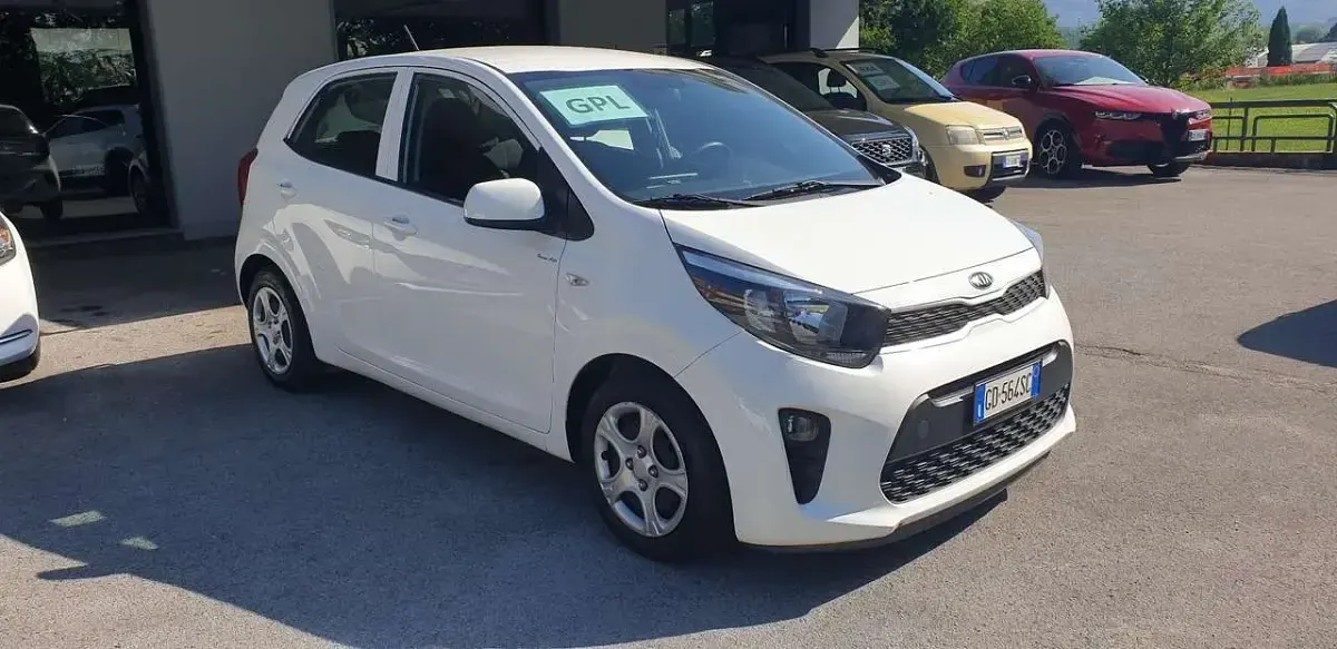 Usata Kia Picanto 65 CV (47 kW) 2021 Bianco Utilitaria
