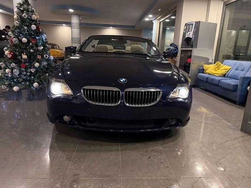 Usata BMW 645 Cabriolet 333 CV (244 kW) 2005 Blu/azzurro Cabrio