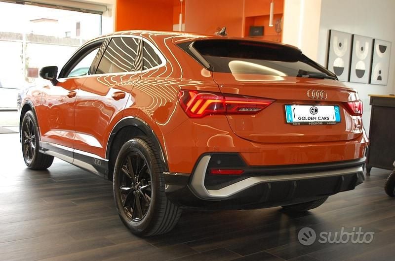 Begagnad Audi Q3 Sportback S-Line 150 HK (110 kW) 2020 Orange SUV