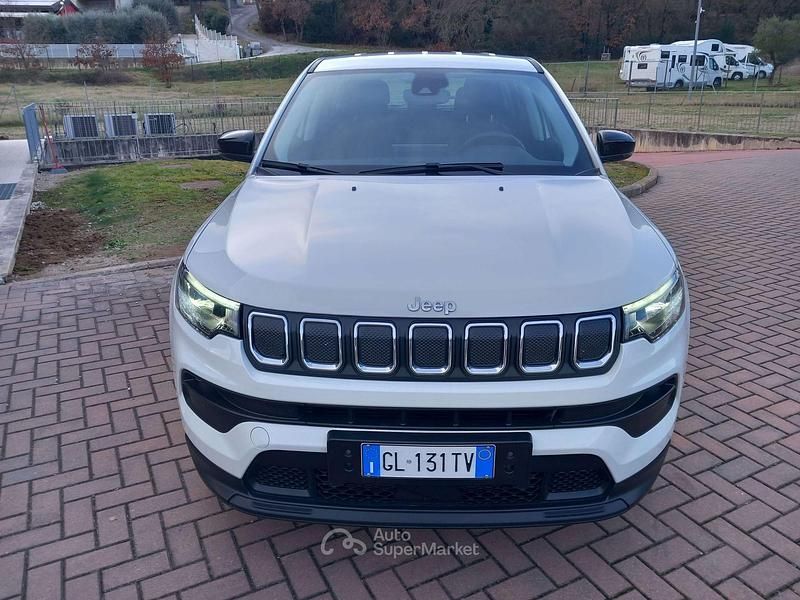 Usata Jeep Compass Longitude 131 CV (96 kW) 2022 Bianco SUV
