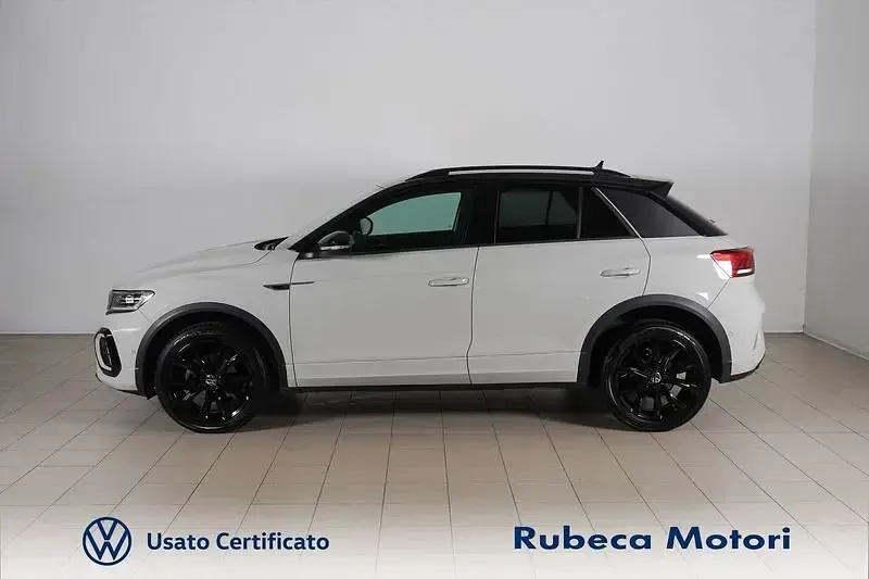 Usata VW T-Roc R-line 110 CV (80 kW) 2022 Bianco SUV