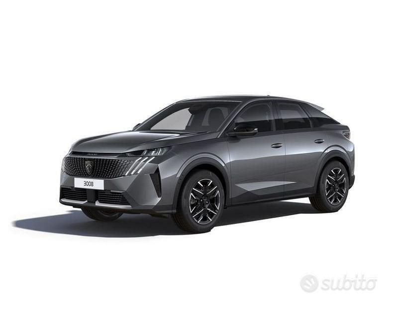 Usata Peugeot 3008 Allure 136 CV (100 kW) 2024 Grigio scuro SUV