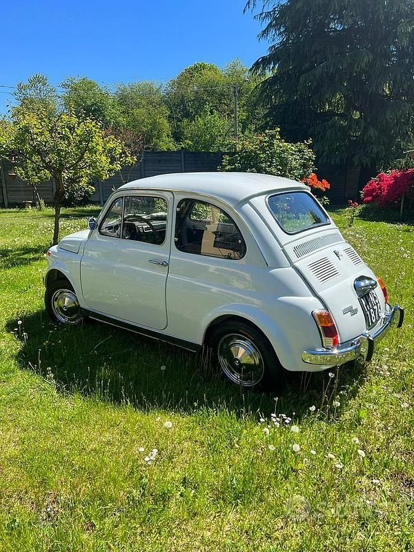 Usata Fiat 500 1970 Bianco Utilitaria