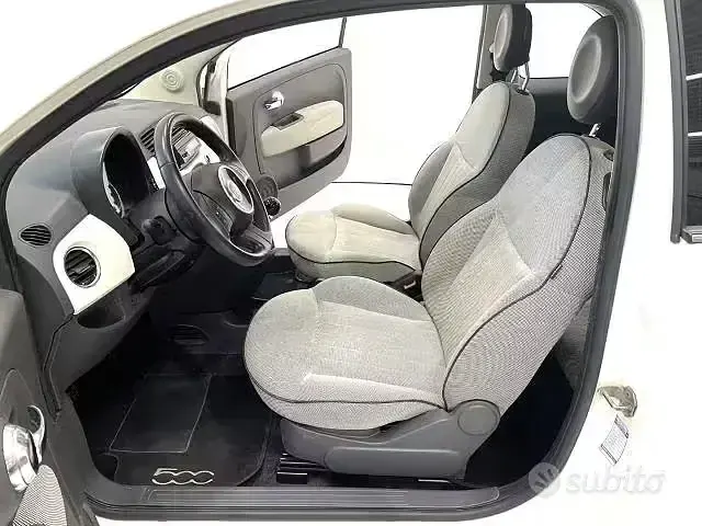 Usata Fiat 500 Lounge 69 CV (50 kW) 2014 Bianco Utilitaria