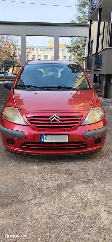 Usata Citroën C3 2002 Rosso Utilitaria