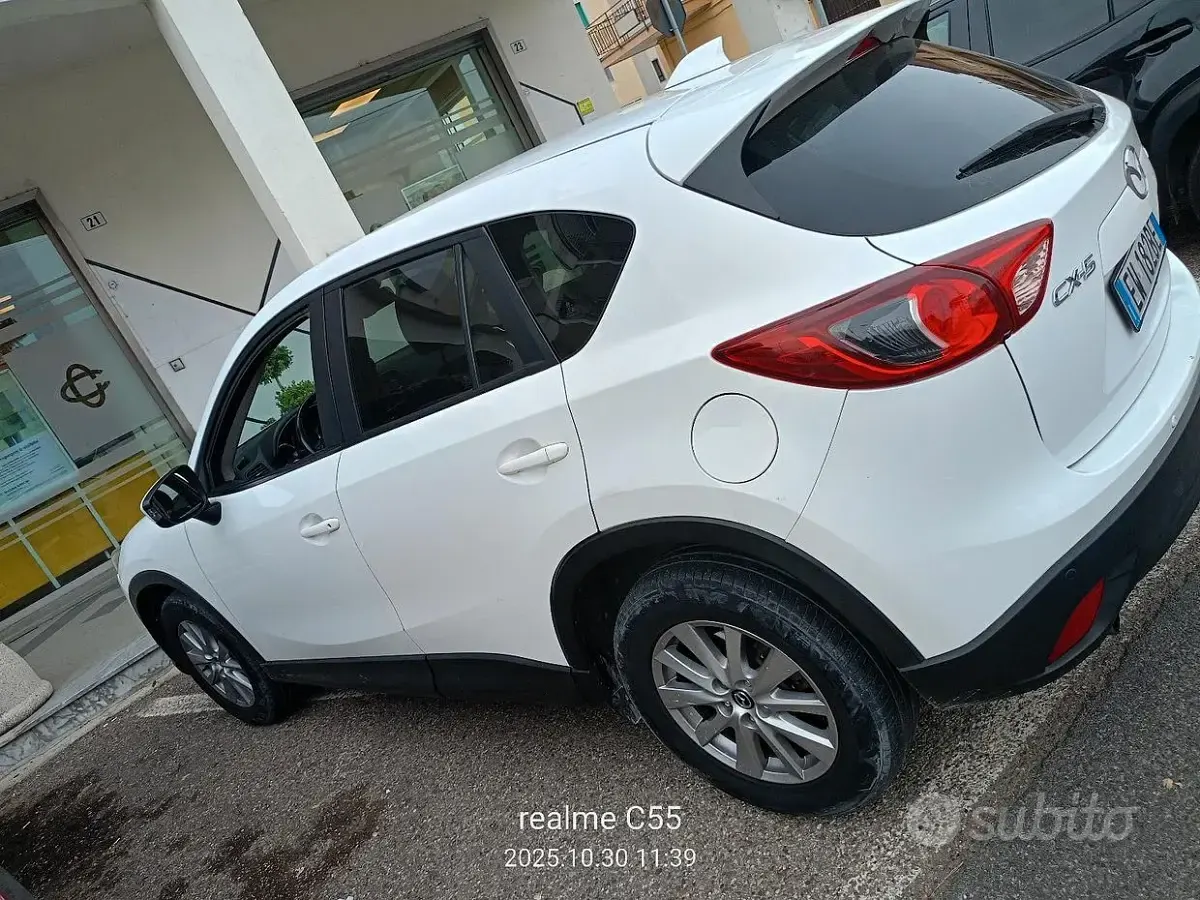 Usata Mazda CX-5 150 CV (110 kW) 2014 Bianco SUV