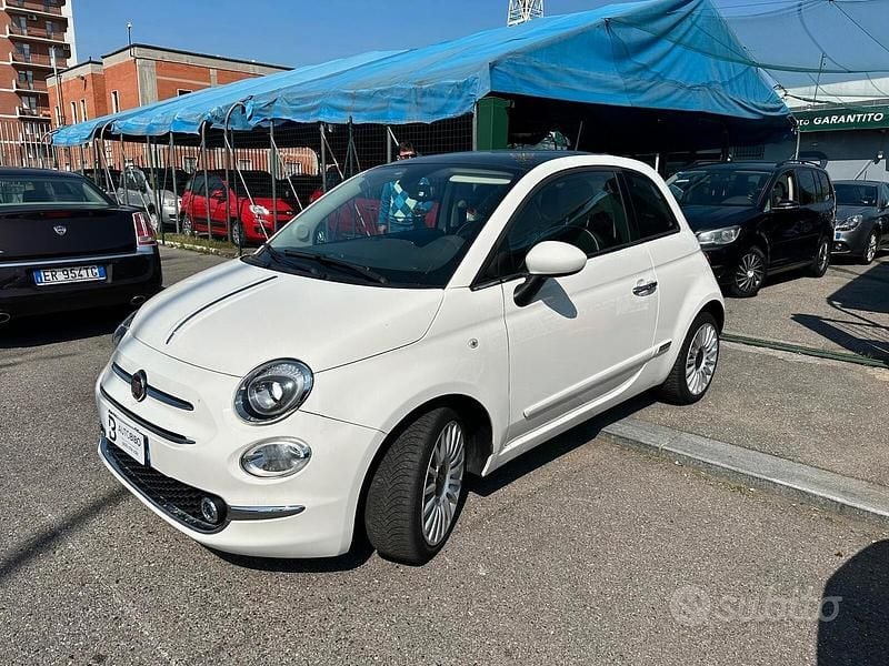 Usata Fiat 500 Lounge 86 CV (63 kW) 2016 Bianco Berlina
