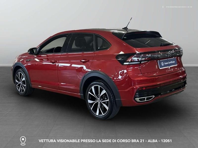 Usata VW Taigo R-line 150 CV (110 kW) 2023 Kings red metallizzato nero SUV