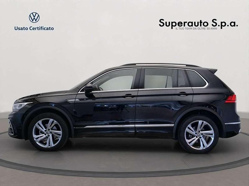 Usata VW Tiguan R-line 150 CV (110 kW) 2023 Nero SUV