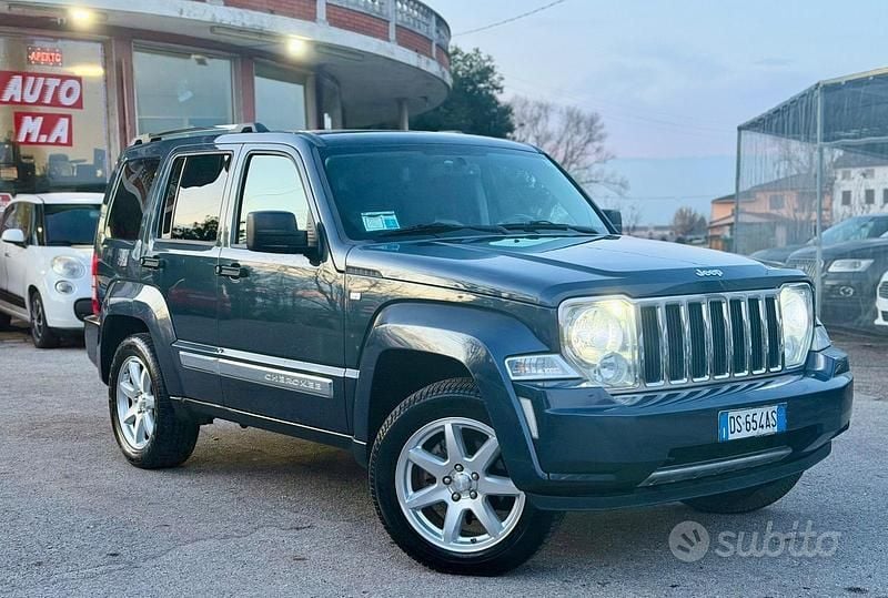 Usata Jeep Cherokee Limited 177 CV (130 kW) 2008 Blu SUV
