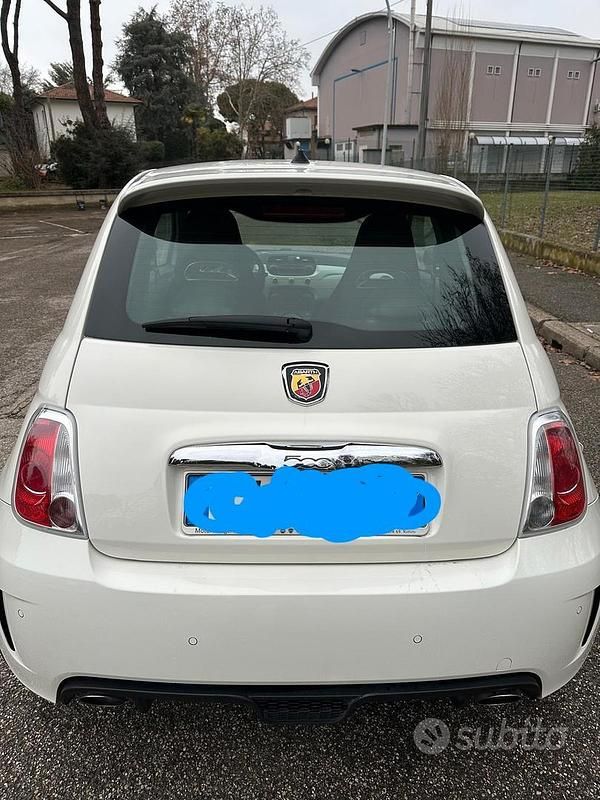 Usata Abarth 500 2014 Bianco Berlina