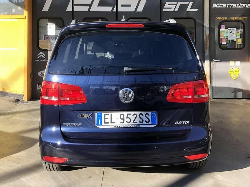 Usata VW Touran Highline 140 CV (102 kW) 2012 Blu/azzurro Monovolume