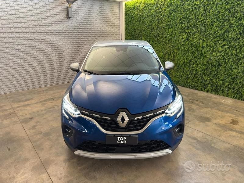 Usata Renault Captur Intens 95 CV (69 kW) 2020 Blu SUV