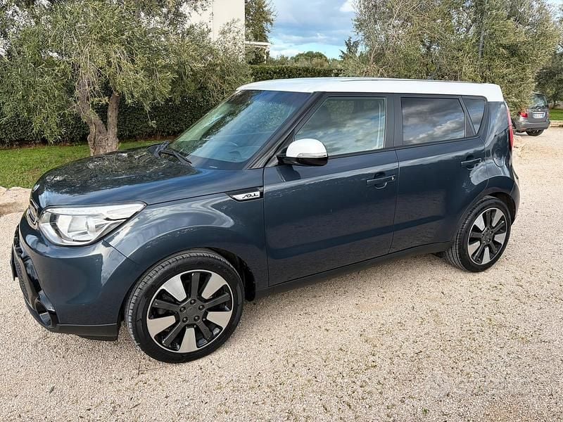 Usata Kia Soul 128 CV (94 kW) 2014 Blu SUV
